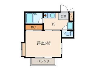 福栄ハイツの物件間取画像